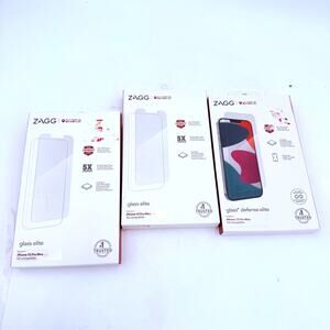 ZAGG iPhone 13 Pro Max Glass Elite Set of 3 NEW Screen Protectors